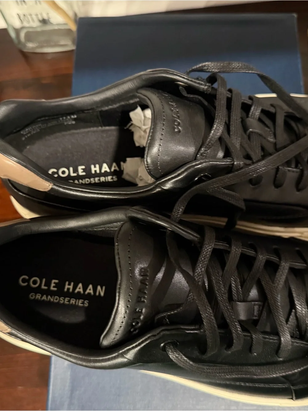 New in Box Cole Haan Black Grand Kittery Court-Sneakers
